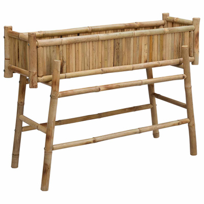 Doniczka ogrodowa z uchwytem Naturalny 100 x 38 x 74 cm Bambus