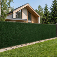 Sztuczne Ogrodzenie Ciemnozielony 1,5 x 3 m PVC i stal