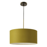 VANTI lampa wisząca sufitowa 1x40W E27 czarna oprawa abażur limonkowy nowoczesna kolorowa do salonu sypialni kuchni jadalni wnętrza młodzieżowe