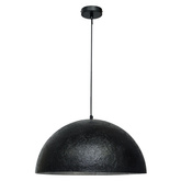 LAMPA wisząca nowoczesna eko skóra czarna