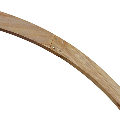 Łuk Ślubny Jasny Brąz 224 x 80 x 220 cm Lite drewno sosnowe