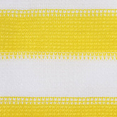 Parawan balkonowy, żółto-biały, 120x500 cm, HDPE