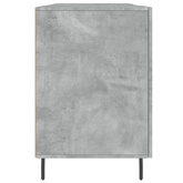 vidaXL Biurko, szarość betonu, 140x50x75 cm, materiał drewnopochodny wariant 11