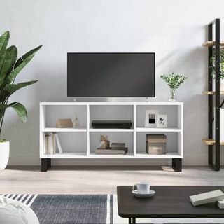 vidaXL Szafka pod TV, biała, 103,5x30x50 cm, materiał drewnopochodny