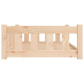 vidaXL Legowisko dla psa, 95,5x65,5x28 cm, lite drewno sosnowe model standard