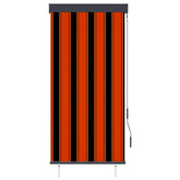 vidaXL Roleta zewnętrzna, 80x250 cm, pomarańczowo-brązowa