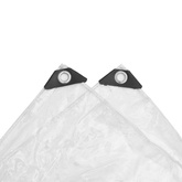 Osłona na rośliny przezroczysty 4 x 8 m PVC