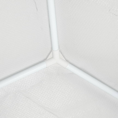 vidaXL Namiot imprezowy, 4 x 6 m, biały
