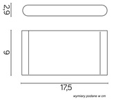 Lampa elewacyjna M1016 BL