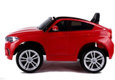 Auto na Akumulator BMW X6 Czerwony Skóra, EVA