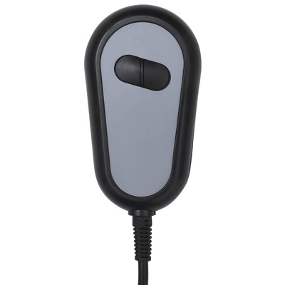 vidaXL Elektryczny fotel masujący, taupe, tkanina