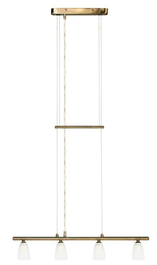 Lampa sufitowa Candellux 34-84432 Parma 4*40W G9 złoto patyna