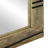 Lustro łazienkowe Prostokątny naturalny 50 x 2,5 x 70 cm