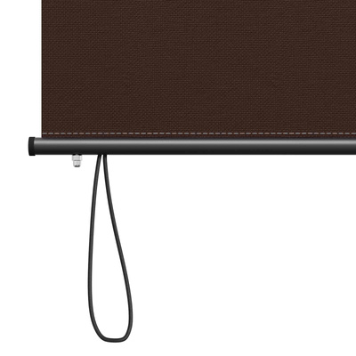 Roleta brązowy 80 x 250 cm Materiał i Aluminium