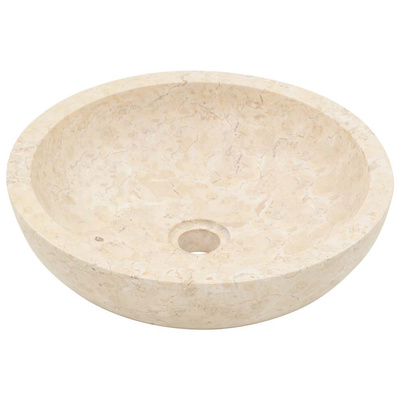 40 x 12 cm, marmurowa, kremowa Umywalka,
