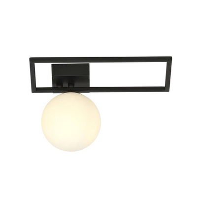 Lampa sufitowa  IMAGO 1D BLACK/OPAL