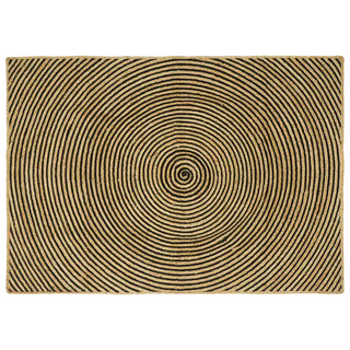 Dywany pokojowe Czarny 120 x 170 cm Juta