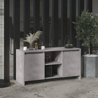 Szafka pod TV, szarość betonu, 102x37,5x52,5 cm vidaXL