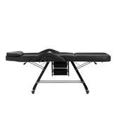 Fotel kosmetyczny Sillon z kuwetami czarny 147188
