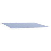 Materiał zapasowy do markizy Niebieski i biały 400 x 200 cm