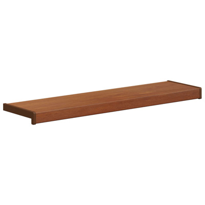 Parapet okienny Brązowe drewno 100 x 25 x 4,5 cm PVC