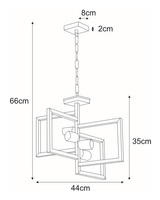 Lampa wisząca K-4036 z serii LAVAYA