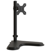 na monitor, czarny, stalowy, VESA 75/100 mm Stojak