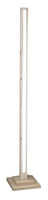 alset lampa podłogowa drewno buk + srebrny 1x18w led 4000