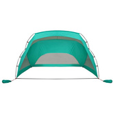 vidaXL Namiot plażowy, zielony, 274x178x170/148 cm, poliester 185T