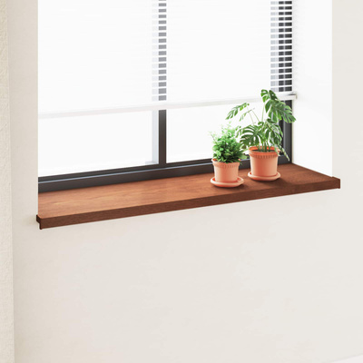 Parapet okienny Brązowe drewno 160 x 45 x 4,5 cm PVC