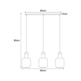 Lampa wisząca K-5268 z serii DOKA