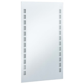 vidaXL Ścienne lustro łazienkowe z LED, 60 x 100 cm