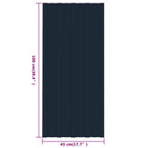 Panel dachowy 36 pcs antracytowy 100 x 45 cm Stal galwanizowana