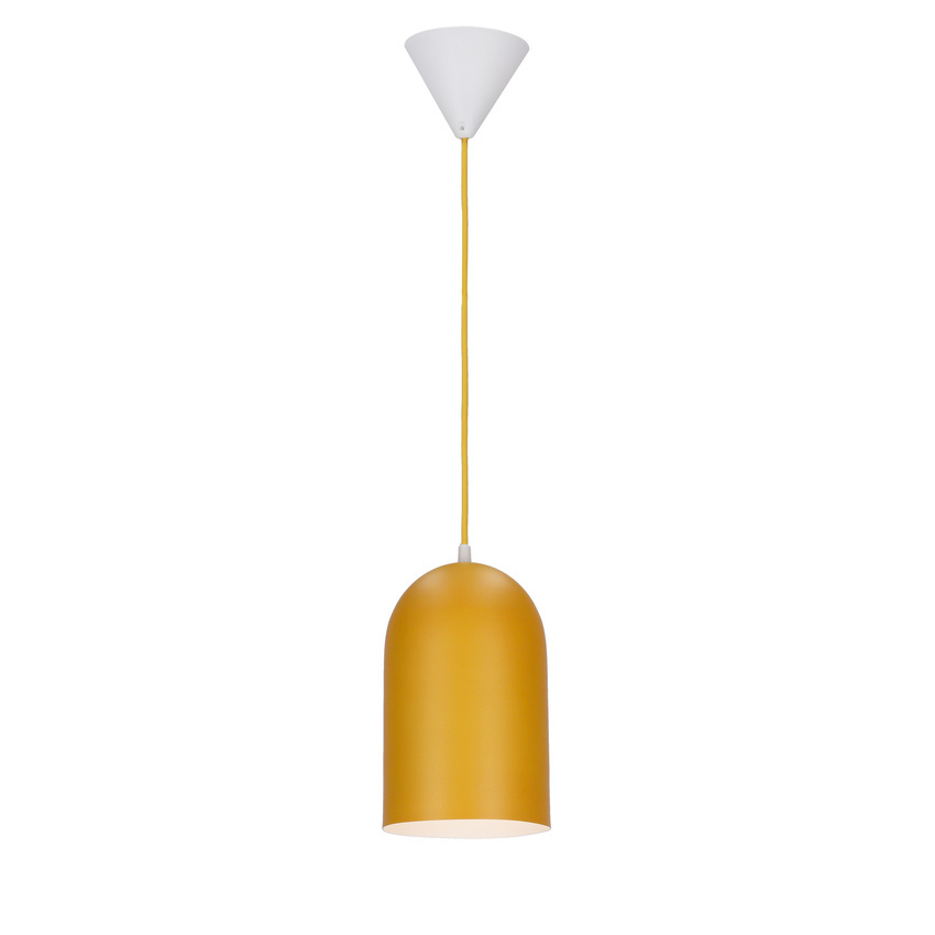 Lampa wisząca owalna żółta Oss Ledea 50101185