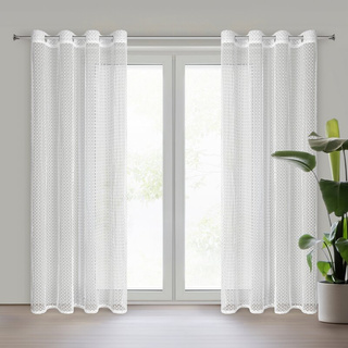 Firana Mirella biała 140x250