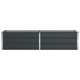 Donica Antracyt 195 x 50 x 45 cm Stal Galwanizowana