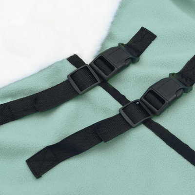 Koc dla Koni Specjalna zieleń 165 cm Polarowy fleece