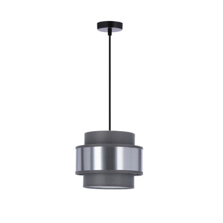Lampa wisząca Hare z abażurem pojedyncza do salonu i sypialni E27