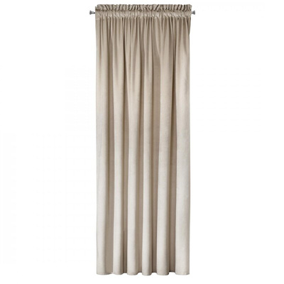 Zasłona Melanie beżowa 140x270