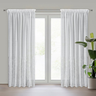 Firana Melia biała 140x270