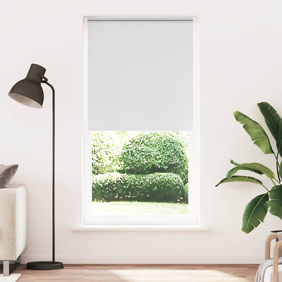 Roleta zaciemniająca biała 95x210 cm Szerokość tkaniny 90,7 cm