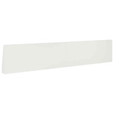Mur oporowy 6 szt. 100 x 12 x 30 cm Stal Biały