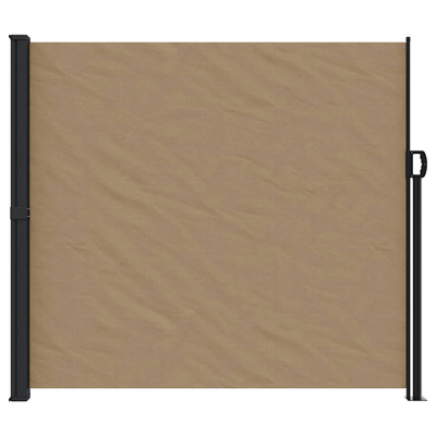 Zwijana markiza boczna, taupe, 180x300 cm