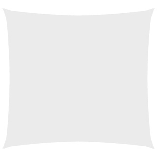 Żagiel ogrodowy, tkanina Oxford, kwadratowy, 2,5x2,5 m, biały