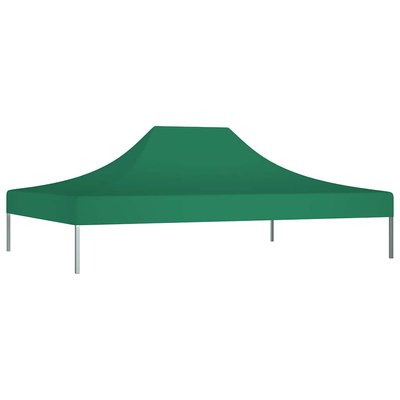 vidaXL Dach do namiotu imprezowego, 4 x 3 m, zielony, 270 g/m²