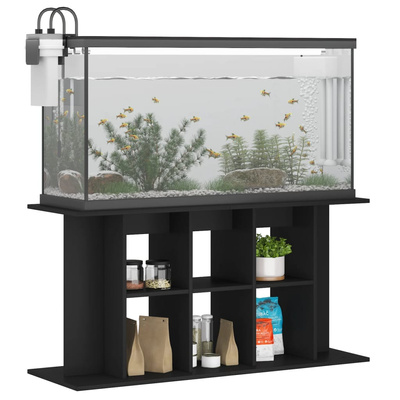 vidaXL Szafka pod akwarium, czarna, 120x40x60 cm