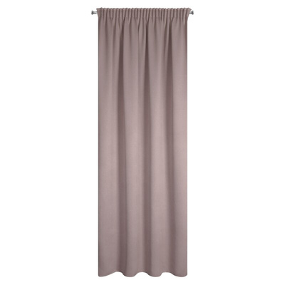 Zasłona Carlo pudrowy róż 130x300