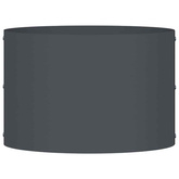 Pierścień doniczki Antracyt 30 x 30 x 20 cm Stal zimnogięta