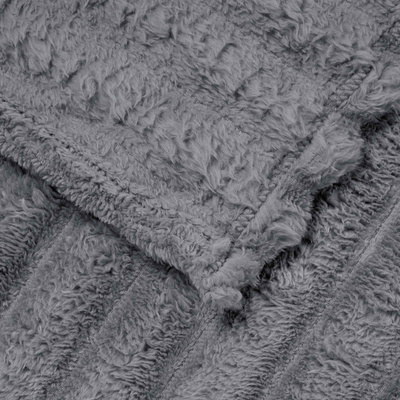 Koce narzutowe 6 pcs Ciemnoszary 150 x 130 cm Polar