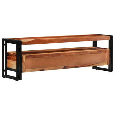 vidaXL Szafka pod TV, 120 x 30 x 40 cm, lite drewno sheesham